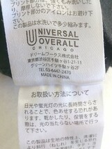 ◇ UNIVERSAL OVERALL ユニバーサルオーバーオール オーバーサイズ 半袖 Tシャツ カットソー サイズM ブラック メンズ P_画像6