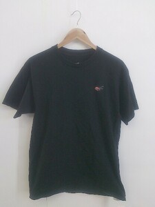 ◇ EVISEN SKATEBOARDS エビセン スケートボード 半袖 Tシャツ カットソー サイズM ブラック メンズ P