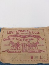 ◇ Levi's リーバイス デニム ジーンズ パンツ サイズ30 インディゴ レディース P_画像4