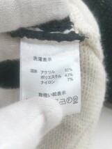 ◇ BASQUE magenta レイヤード 長袖 ニット セーター サイズF ブラック ベージュ系 メンズ E_画像4