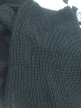 ◇ BASQUE magenta レイヤード 長袖 ニット セーター サイズF ブラック ベージュ系 メンズ E_画像6