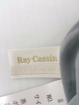 ◇ RAY CASSIN レイカズン 花柄 ウエストゴム ロング ギャザー スカート サイズF ブルー マルチ レディース_画像4