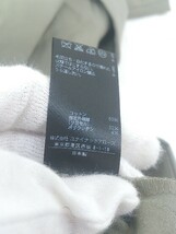 ◇ UNITED ARROWS ユナイテッドアローズ ハイウエスト タック ワイド パンツ サイズ38 グレー系 レディース E_画像4