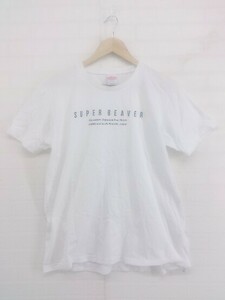 ◇ United Athle ユナイテッドアスレ フロントプリント 半袖 Tシャツ カットソー サイズXL ホワイト ブラック系 メンズ E