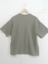 ◇ FREAK'S STORE フリークスストア Vネック 胸ポケット 半袖 Tシャツ カットソー サイズS カーキ系 メンズ E_画像2