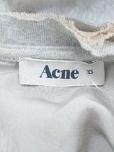 ◇ ACNE アクネ 切替 長袖 スウェット トレーナー サイズ XS グレー レディース P_画像3