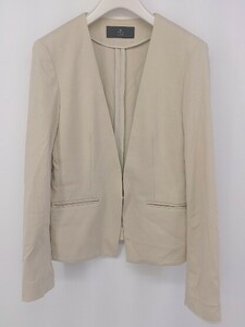 * INED Ined long sleeve no color jacket size 9 beige lady's E