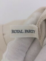 ◇ ROYAL PARTY ロイヤルパーティー ニット ノースリーブ 膝下丈 ワンピース ベージュ系 レディース E_画像3