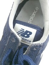 ◇ NEW BALANCE ニューバランス D U220AB2 スニーカー シューズ サイズ 22.5cm ネイビー ホワイト レディース P_画像5