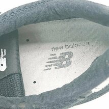 ◇ NEW BALANCE ニューバランス スエード調 メッシュ素材 カジュアル スニーカー サイズ25 ブラック メンズ E_画像7