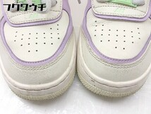 ◇ ◎ NIKE ナイキ CI0919-101　W AF1 SHADOW スニーカー シューズ サイズ25cm ホワイト系 マルチ レディース_画像8