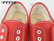 ◇ ◎ Keds ケッズ ローカット スニーカー シューズ サイズUS6 レッド レディース_画像9