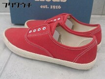 ◇ ◎ Keds ケッズ ローカット スニーカー シューズ サイズUS6 レッド レディース_画像3