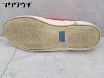 ◇ ◎ Keds ケッズ ローカット スニーカー シューズ サイズUS6 レッド レディース_画像5