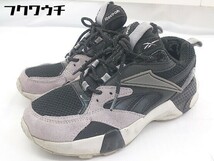 ◇ Reebok リーボック Aztrek Double Mix Shoes FU7879 スニーカー シューズ サイズ23.5cm ブラック グレー レディース_画像2