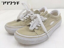 ◇ VANS ヴァンズ COURT ICON V311 スニーカー シューズ サイズ23cm ベージュ系 レディース_画像2