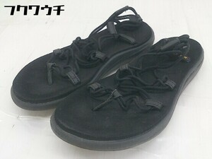 ◇ Teva テバ サンダル （24ｃｍ相当） ブラック レディース