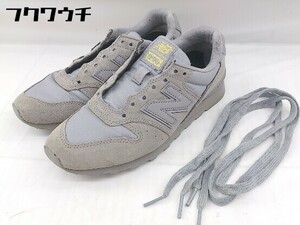 ◇ ◎ NEW BALANCE ニューバランス WL996FC スニーカー シューズ サイズ22cm パープル系 レディース