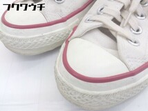 ◇ CONVERSE コンバース 品番記載無し スニーカー シューズ サイズ4 1/2 ホワイト レディース_画像6