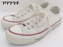 ◇ CONVERSE コンバース 品番記載無し スニーカー シューズ サイズ4 1/2 ホワイト レディース_画像1