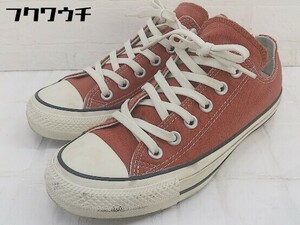 ◇ CONVERSE ALL STAR 100 COLORS OX 1SC356 スニーカー シューズ サイズ24.0cm オレンジ ブラウン系 レディース