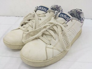 ◇ adidas アディダス AW5392 スニーカー シューズ サイズ24.0ｃｍ オフホワイト レディース