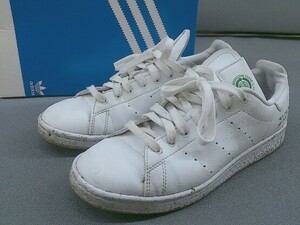 ◇ ◎ adidas アディダス STAN SMITH FU9609 スニーカー シューズ サイズ24cm ホワイト レディース