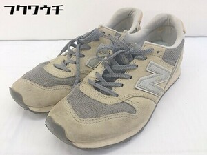 ◇ New Balance ニューバランス WR996GB スニーカー シューズ 24ｃｍ ベージュ グレー レディース