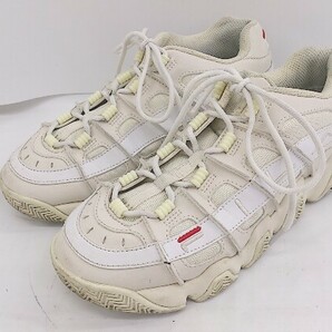 ◇ FILA フィラ スニーカー シューズ サイズ24.5cm ホワイト系 レディース Pの画像2