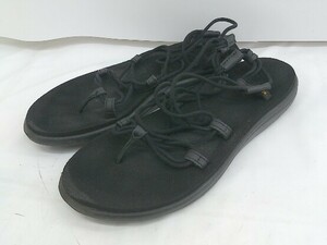 ◇ Teva テバ サンダル シューズ サイズ23cm相当 ブラック レディース P