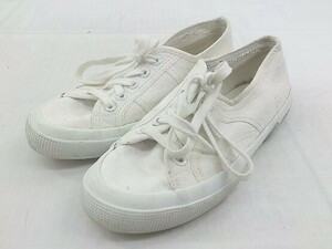 ◇ SUPERGA スペルガ スニーカー シューズ サイズ35 ホワイト レディース P