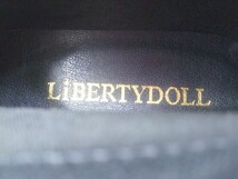 ◇ LiBERTY DOLL ポインテッドトゥ ヒールシューズ ブーティー サイズLL ブラック レディース P_画像4