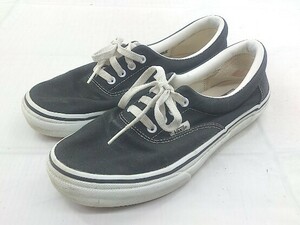 ◇ VANS V95CLA ERA 465019-0001 ローカット スニーカー シューズ サイズ24.5ｃｍ ブラック レディース P