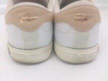 ◇ ◎ LACOSTE ラコステ スニーカー シューズ サイズ UK3.5 EUR36 USA5.5 ホワイト ピンク レディース E_画像8