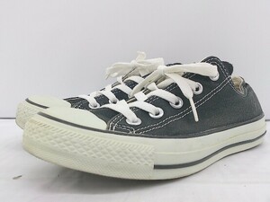 ◇ CONVERSE コンバース ALL STAR OX M9166 スニーカー シューズ サイズ23.0cm ブラック レディース E