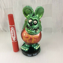 ラットフィンク Rat Fink ボビングヘッド　 メタリックボビングヘッド　メタリックGR車　バイク　アメリカン雑貨 ガレージ_画像3