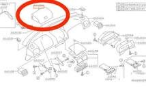 【送料無料】 インプレッサ GC8 スバル 純正 未使用 アッパーポケット グローブボックス Subaru Genuine IMPREZA Upper Pocket Glove Box_画像2