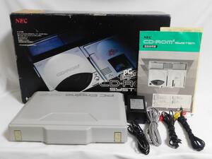 【ギア交換動作可】NEC PC Engine インターフェイスユニット CD-ROM2 ACアダプタ 箱・説明書 IFU-30A CDR-30A PCE PCエンジン