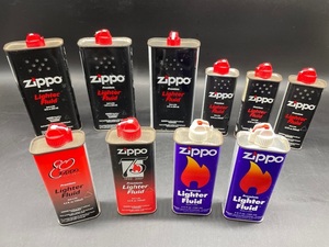 Q205〔ジャンク品〕Zippo オイル缶　残量、多い少ない色々　使いかけまとめて