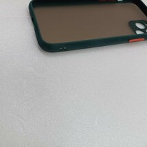 iPhone 11 Pro　ケース　ダークグリーン　スマホケース　カバー_画像4