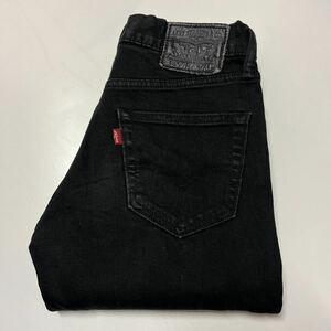 Levi’s リーバイス 511 スリムフィットストレッチジーンズ デニムパンツ ブラック 04511-1507 W28 L32