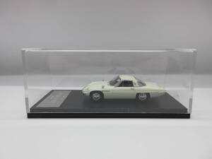 1/43 マツダ ディーラー特注 コスモスポーツ COSMO SPORT 110S ミニカー ホワイト