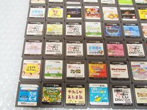 ☆【1R1215-1@15】 Nintendo 任天堂 DS ゲームソフト まとめ売り 100個セット ジャンク_画像4