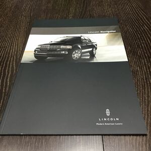 [ prompt decision ] Lincoln Navigator 2013 year 6 month various origin table accessory publication LINCOLN NAVIGATOR catalog 