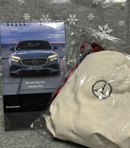 ★【未使用】2023★メルセデス・ベンツ★Mercedes Benz★クリスマスベア テディベア★2024卓上カレンダー★ノベルティ★２点セット★非売品_画像1