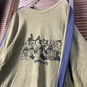 ABBY 1スタ - キャラ 長袖 Tシャツ ロンT カートゥーンネットワーク ミッキー オズワルド 長袖 90s 00s ビンテージ 古着