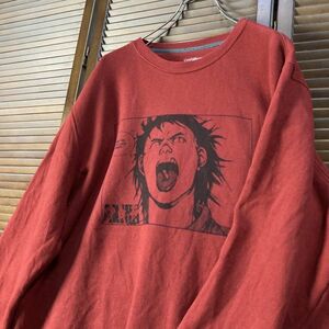 ABCT 1スタ 赤 アニメ スウェット AKIRA アキラ 長袖 90s 00s ビンテージ アメリカ 古着 ベール 卸 仕入れ