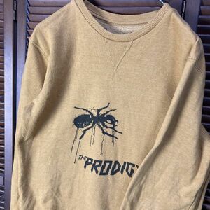 ABVB 1スタ 黄色 バンド スウェット プロディジー the Prodigy 長袖 90s 00s ビンテージ アメリカ 古着 卸