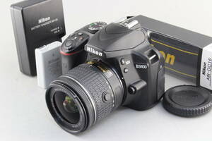 AA (新品級) Nikon ニコン D3400 AF-P 18-55mm VR レンズキット ショット数2477回 初期不良返品無料 領収書発行可能