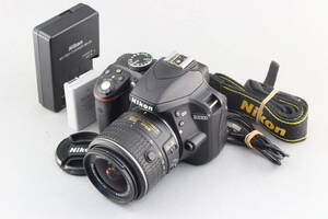 B+ (並品) Nikon ニコン D3300 AF-S NIKKOR 18-55mm II レンズキット ショット数575回 注意書きあり 初期不良返品無料 領収書発行可能